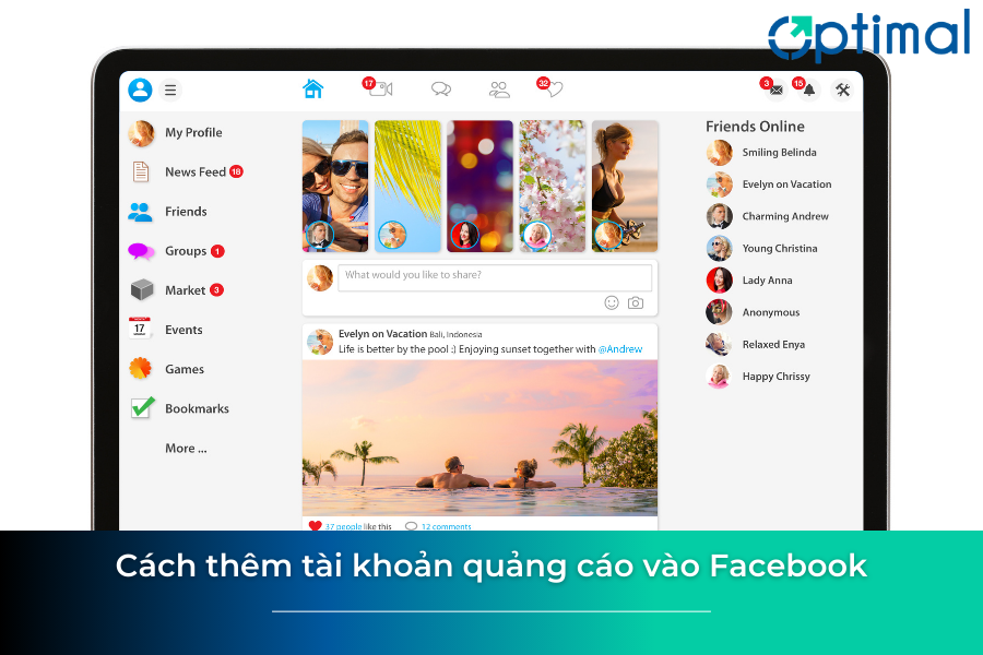 Cách thêm tài khoản quảng cáo vào Facebook Business Manager