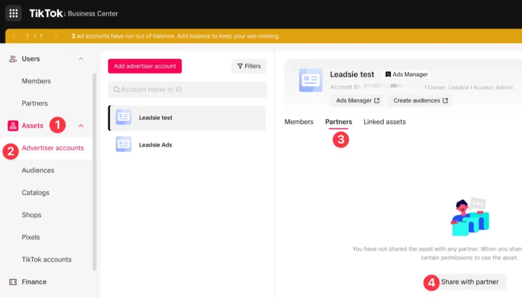 Where to rent a TikTok Ads account to run an e-commerce platform?