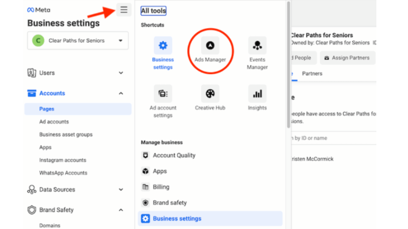 Setting up ads on an aged account
