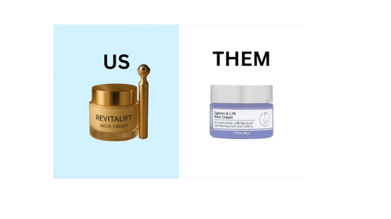 Four steps to create an "Us vs. Them" Ad