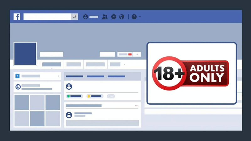 Why does adult content still exist on Facebook?