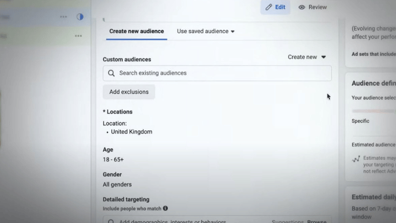 Factors affecting audience size