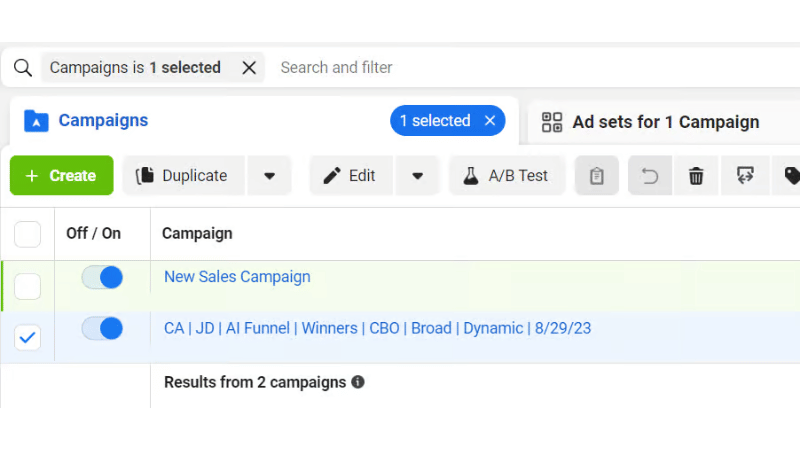 Optimize and scale your campaign