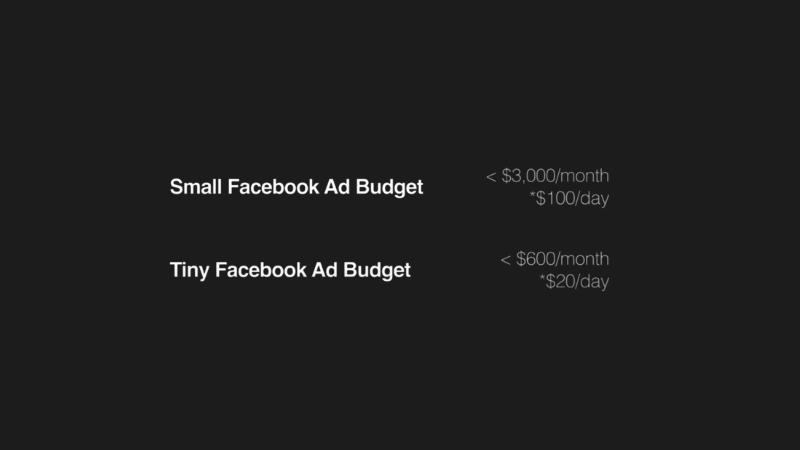The expert definition of a small budget