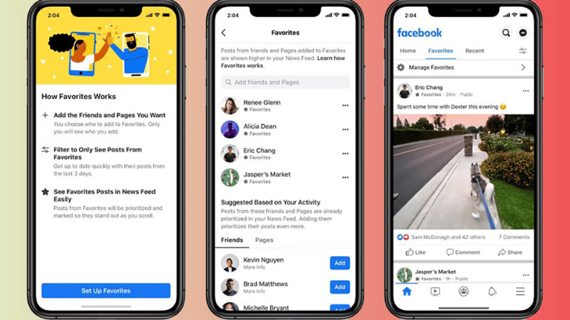 Adjust ad preferences and filter your feed