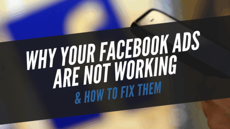 Why is running Facebook ads ineffective?