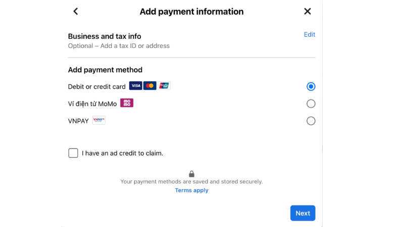 All Facebook Ads payment options you need to know in 2026