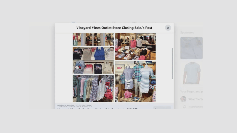 Spotting fake Facebook ads at a glance