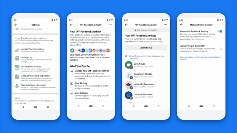 How does Facebook track users?