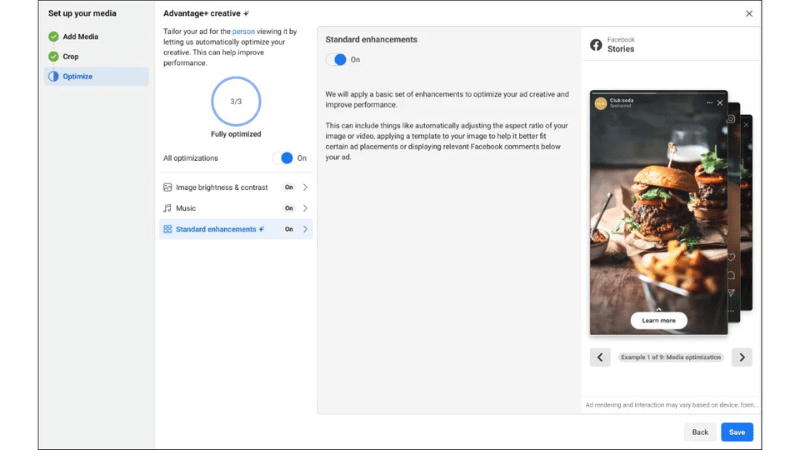 Facebook Advantage+ and the power of AI