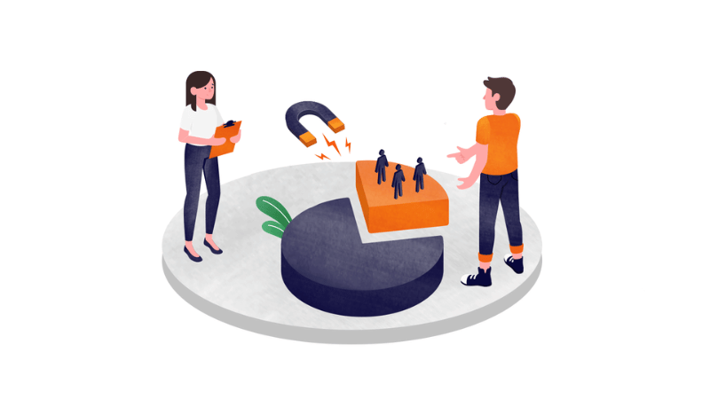 Target audience orientation through appearance and behavior