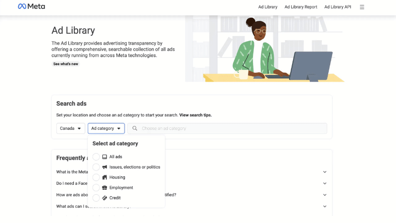 Facebook Ads Library