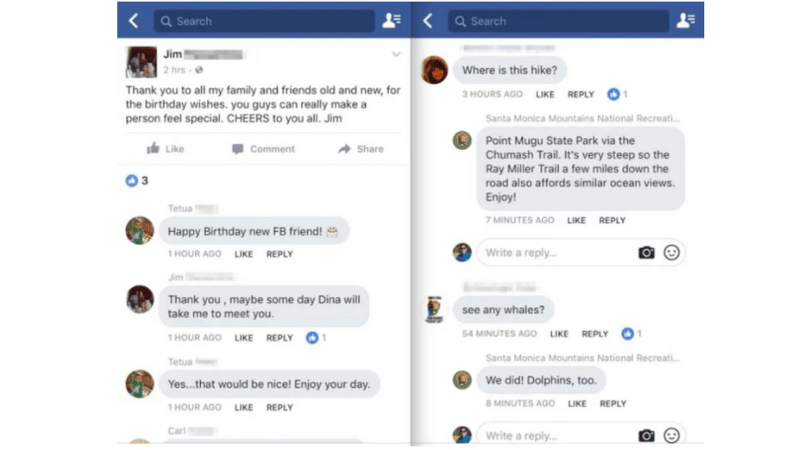 Types of comments on Facebook: Who can see these comments?