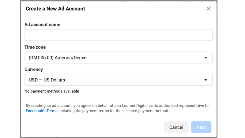 Invisible limits that determine the ability to open ad accounts