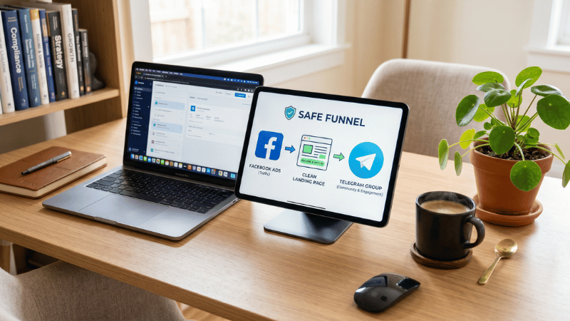 Professional-digital-marketing-funnel-strategy-for-high-risk-Facebook-advertising-compliance