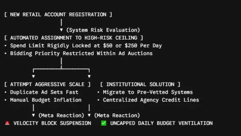 The Financial Risk Grid: Why Meta Chokes Fresh Dropshipping Accounts