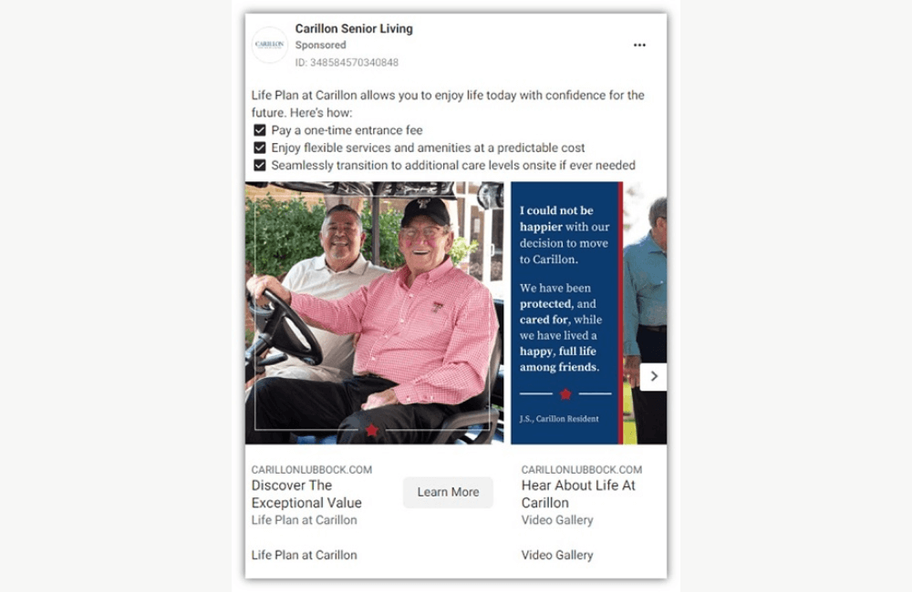 Case quảng cáo Facebook cho tệp khách hàng là người cao tuổi 