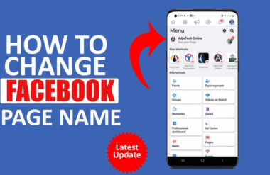 Cách đổi tên trang Facebook nhanh nhất thành công 100%