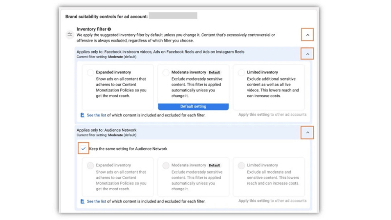 Thiết lập bộ lọc tự động cho các cụm từ nhạy cảm