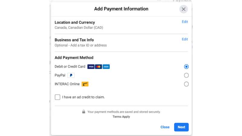 7 phương thức xử lý nhanh các lỗi thanh toán Facebook Ads