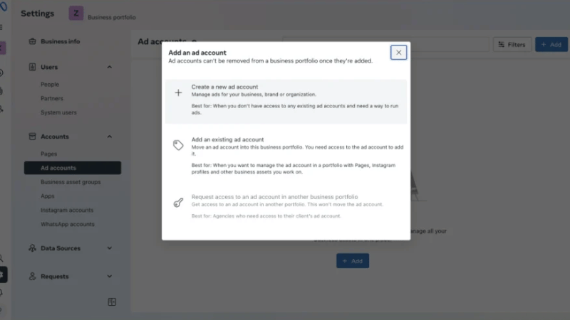 Hướng dẫn tạo tài khoản quảng cáo trên Trang Facebook từ A – Z